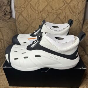 Crocs Quick Trail ‎ Low Almost White Mens Size 13 New